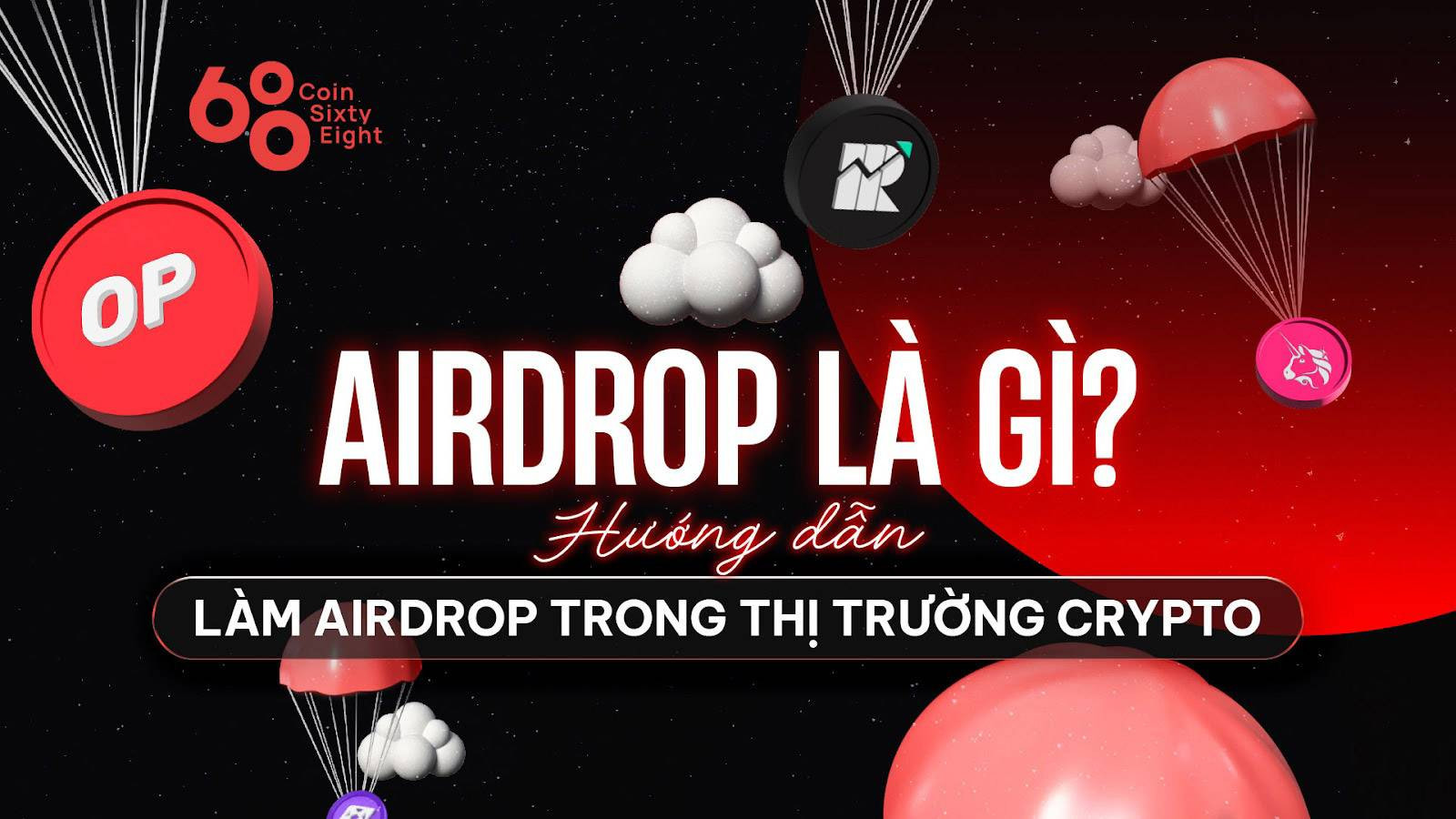 Hình ảnh minh họa về Airdrop Token