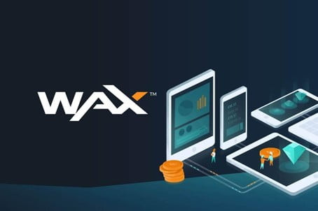 Logo WAX Blockchain