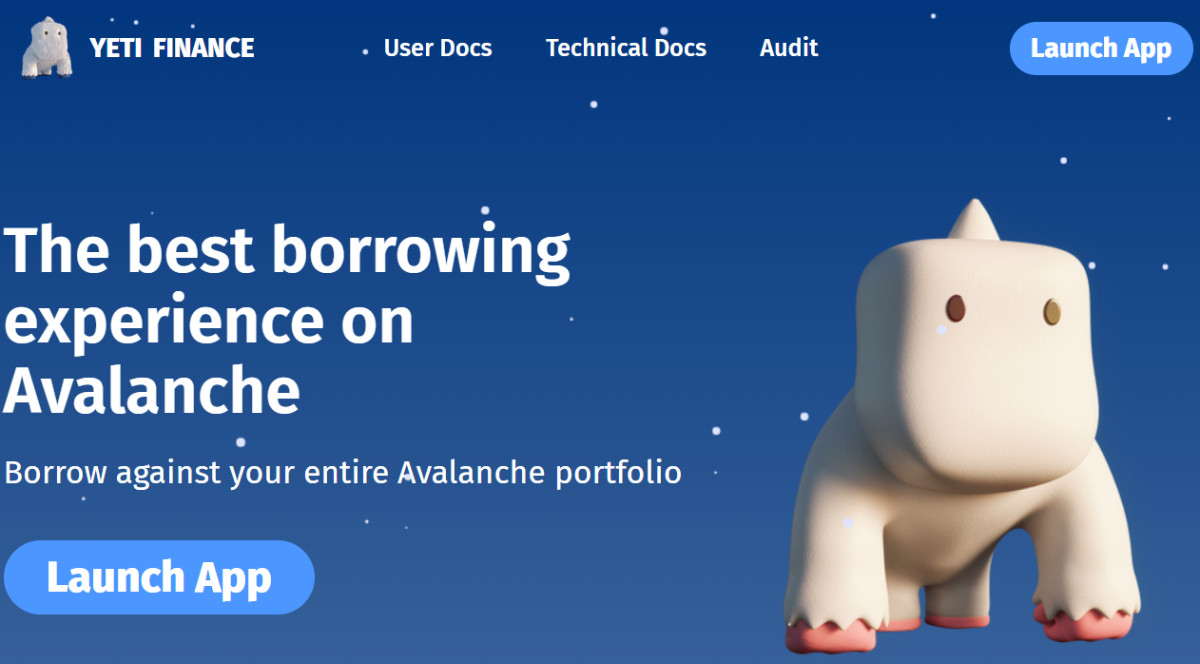 Website Yeti Finance